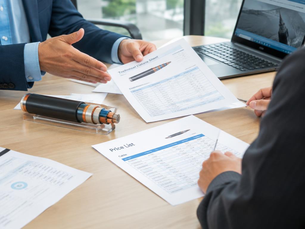 Négociation sur documents techniques et tarifs